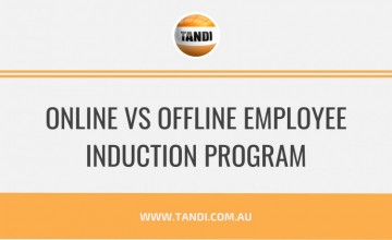 Online Vs Offline Employee Induction Program.