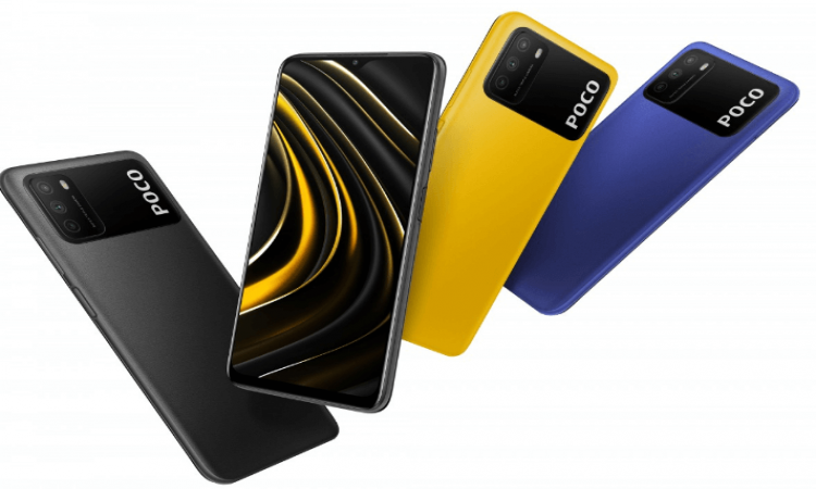 POCO M3 Smartphone with a Refreshing Design & battery