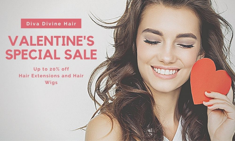Valentine Day Offer! Grab the Deal Huge Valentine Day Discount on Hair Wigs