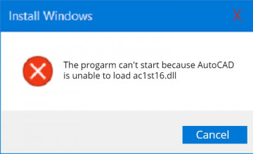 How to fix AutoCAD is unable to load ac1st24.dll issues