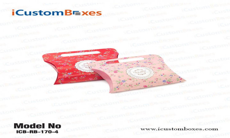 Get 50% Sale On Custom Pillow Boxes with Premium Quality