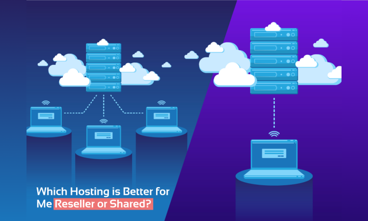 Which Hosting is Better for me Reseller or Shared