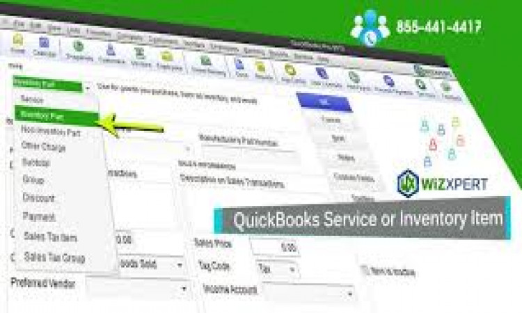 Changes service Or inventory Item type of Quickbooks online