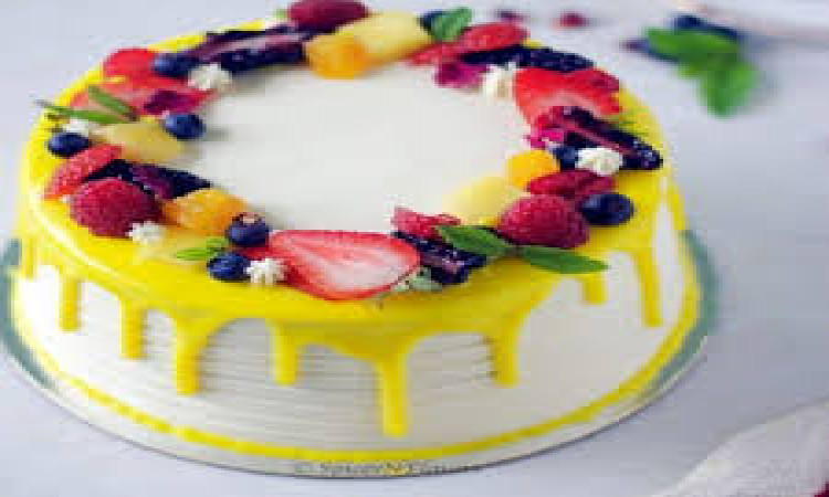 Mixed fruits cakes