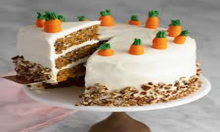 Carrot Walnut Cakes
