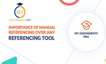 Importance of Manual Referencing Over Any Referencing Tool