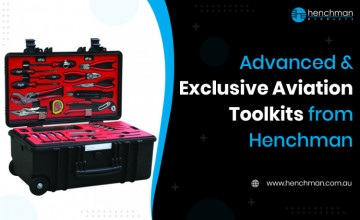 Advanced & Exclusive Aviation Toolkits from Henchman: Order now!