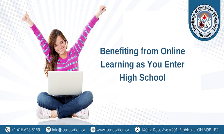 Benefiting from Online Learning as You Enter High School